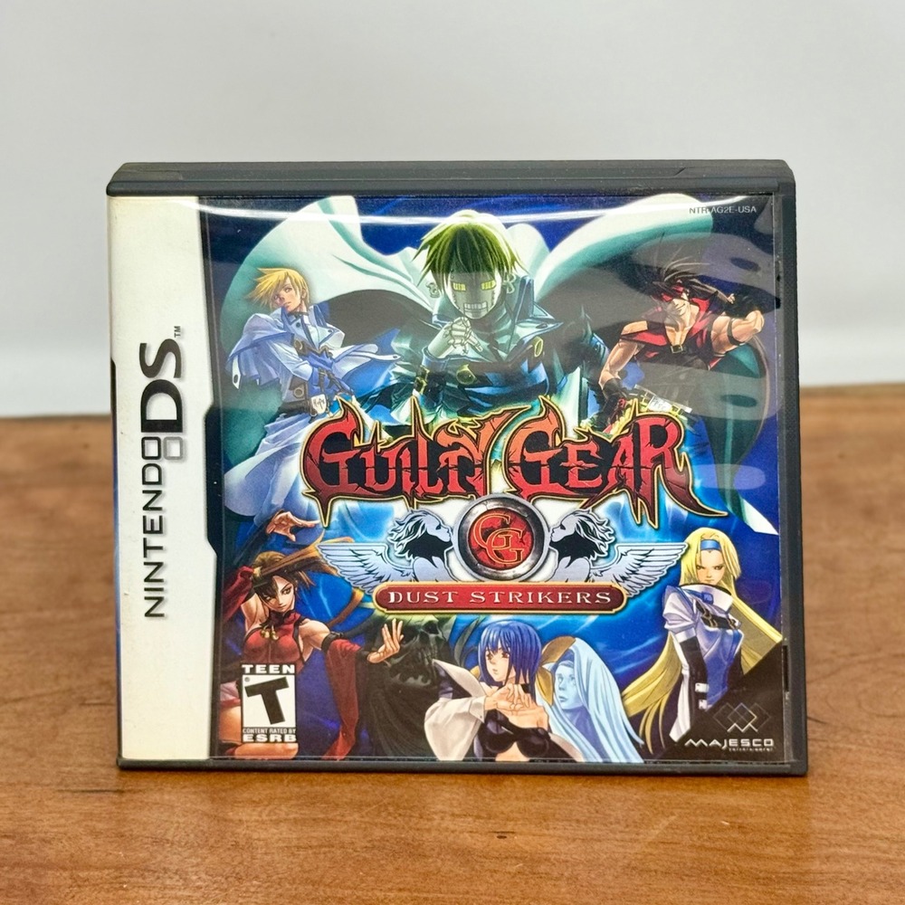 Guilty Gear Dust Strikers Nintendo DS CIB Fighting Game NTR-AG2E-USA 2006